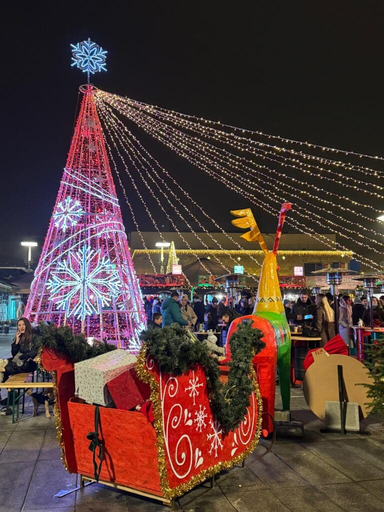 Advent u Zagrebu - Jinglingz - Kvaternikov trg
